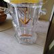 Handcrafted crystal champagne bucket from Lorraine