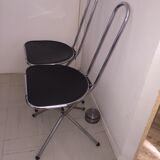 Pair of folding chairs by Niels Grammelaard