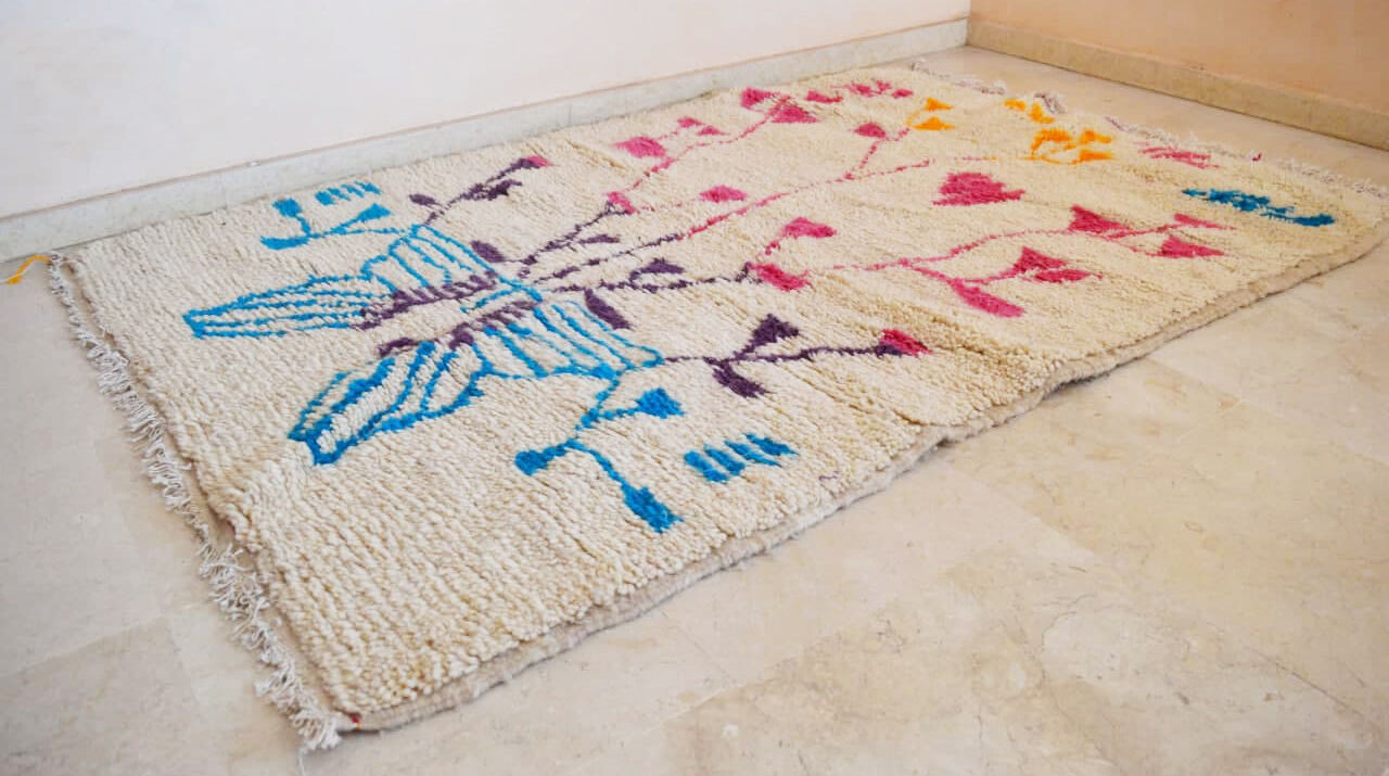 Moroccan berber carpet 200x140cm