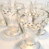 Set of 6 small aperitif glasses