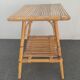 Table d'appoint en osier