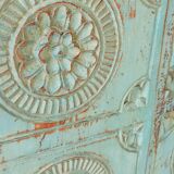 Old wooden door
