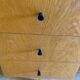 Bureau vintage  frandem années 60 - chêne doré - 3 tiroirs + 1 porte