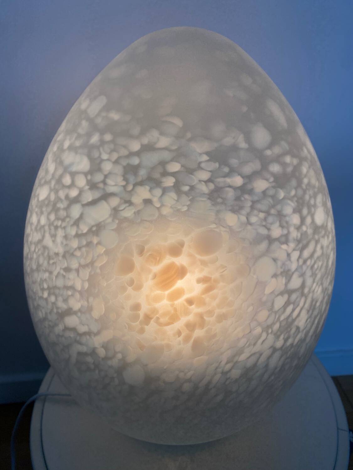 Opaline egg lamp era Ben Swildens