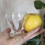 Art Deco glassware service, 21 pieces.