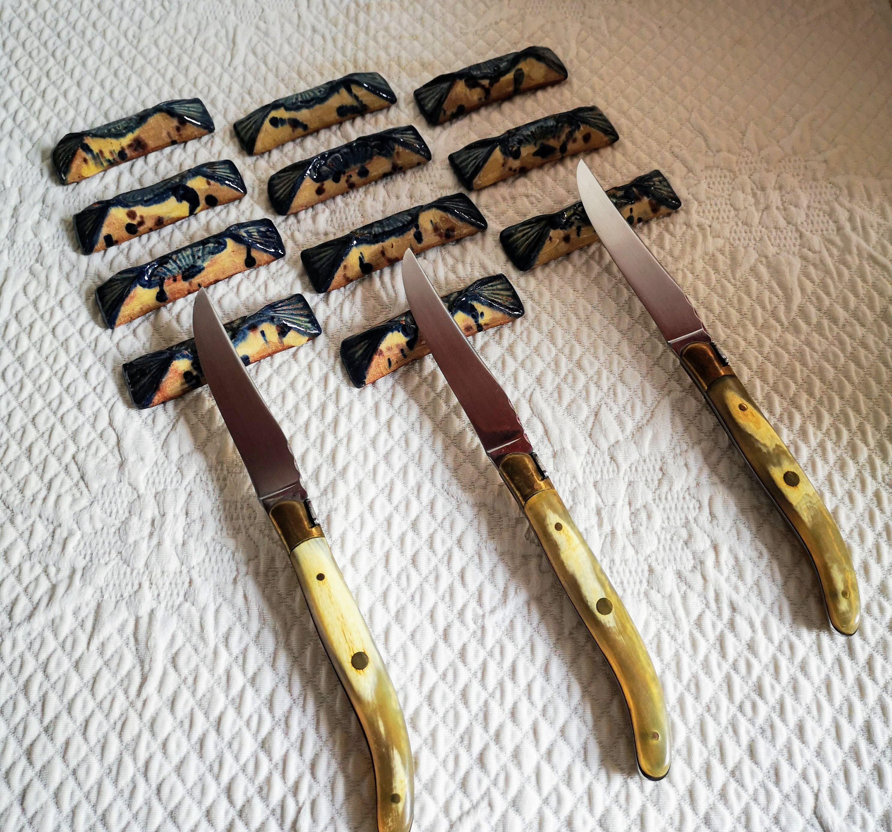 Provençal ceramic knife holder