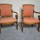 Pair of Louis Philippe XIXeme lacrosse armchairs