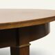 Dining table in mahogany, Neo-Classical style, Art Deco period, 1940.