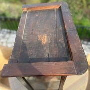 Small display cabinet to place in carved solid oak, 19th century.