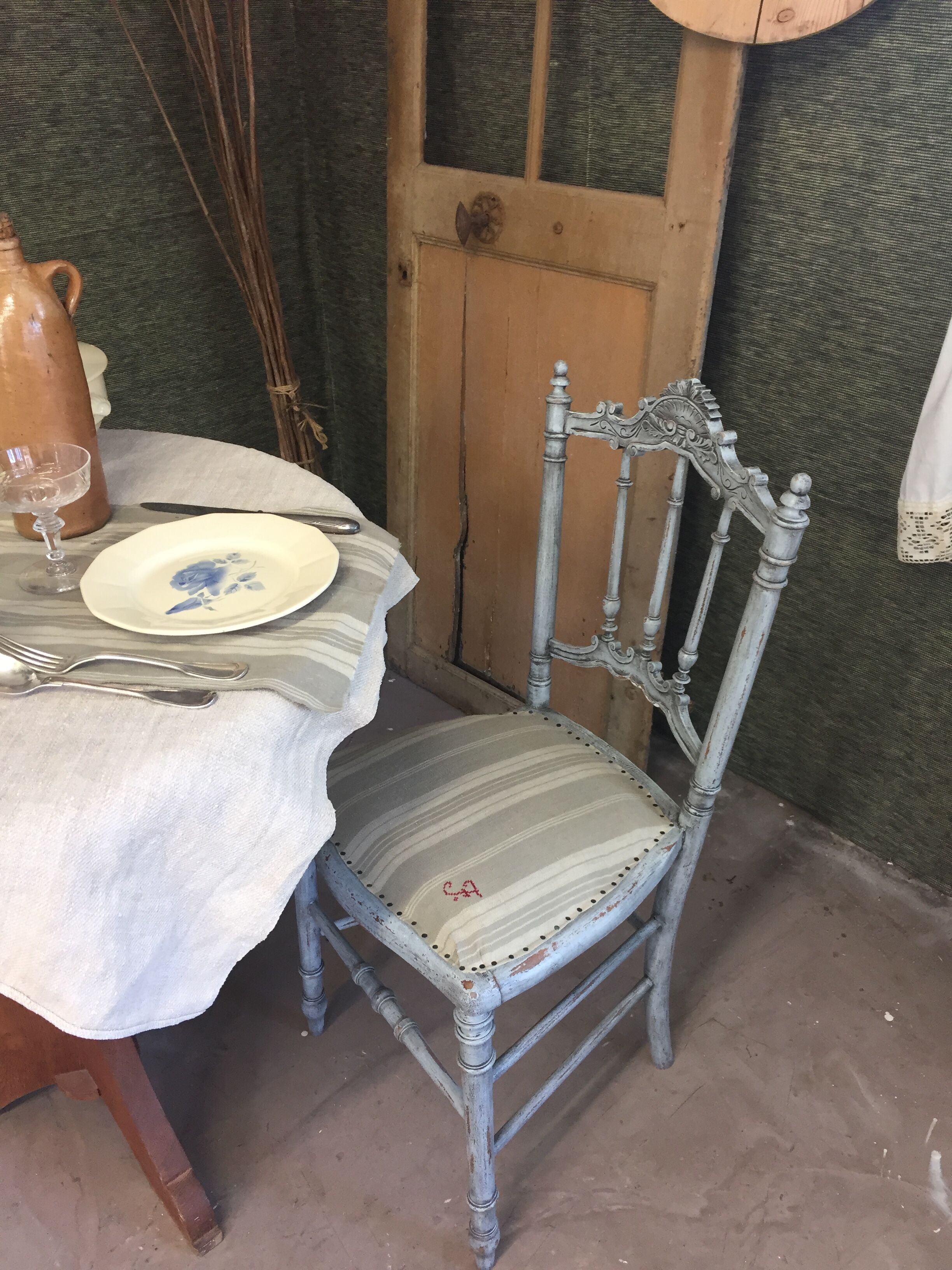 Pair of Louis XV style chairs