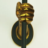 Pair of torch sconces