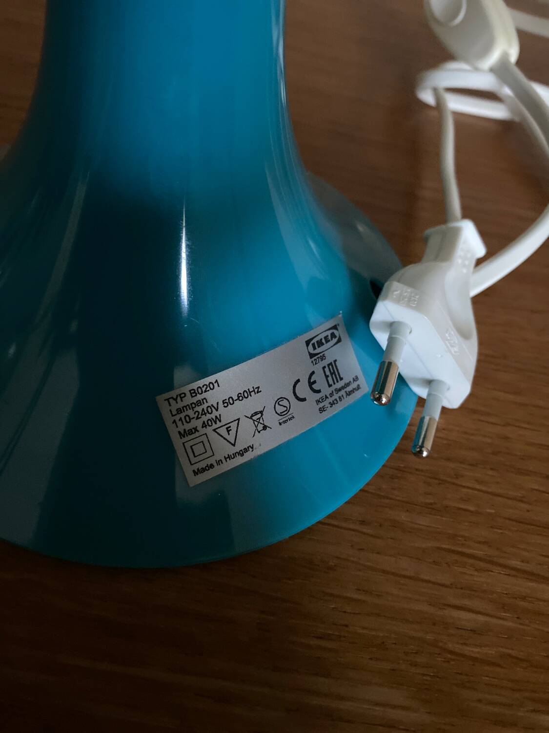 Vintage Ikea lampan lamp