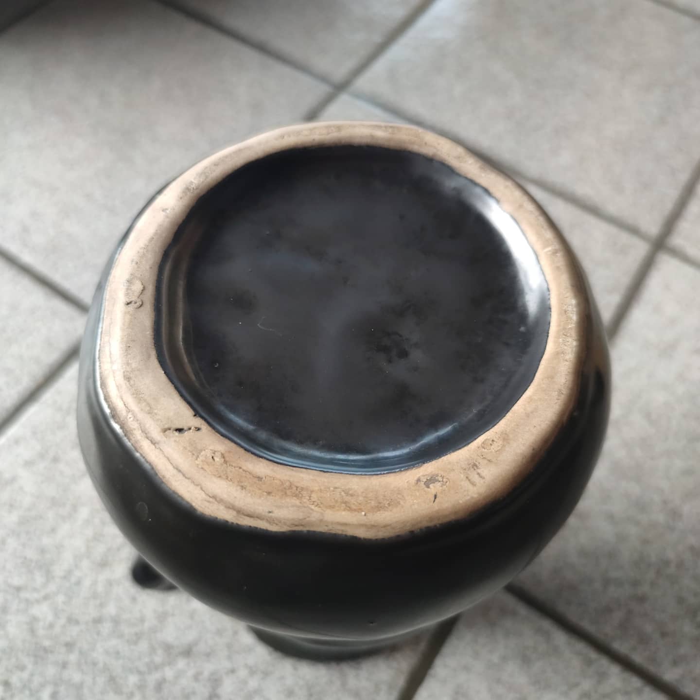 Vase en céramique vers 1950