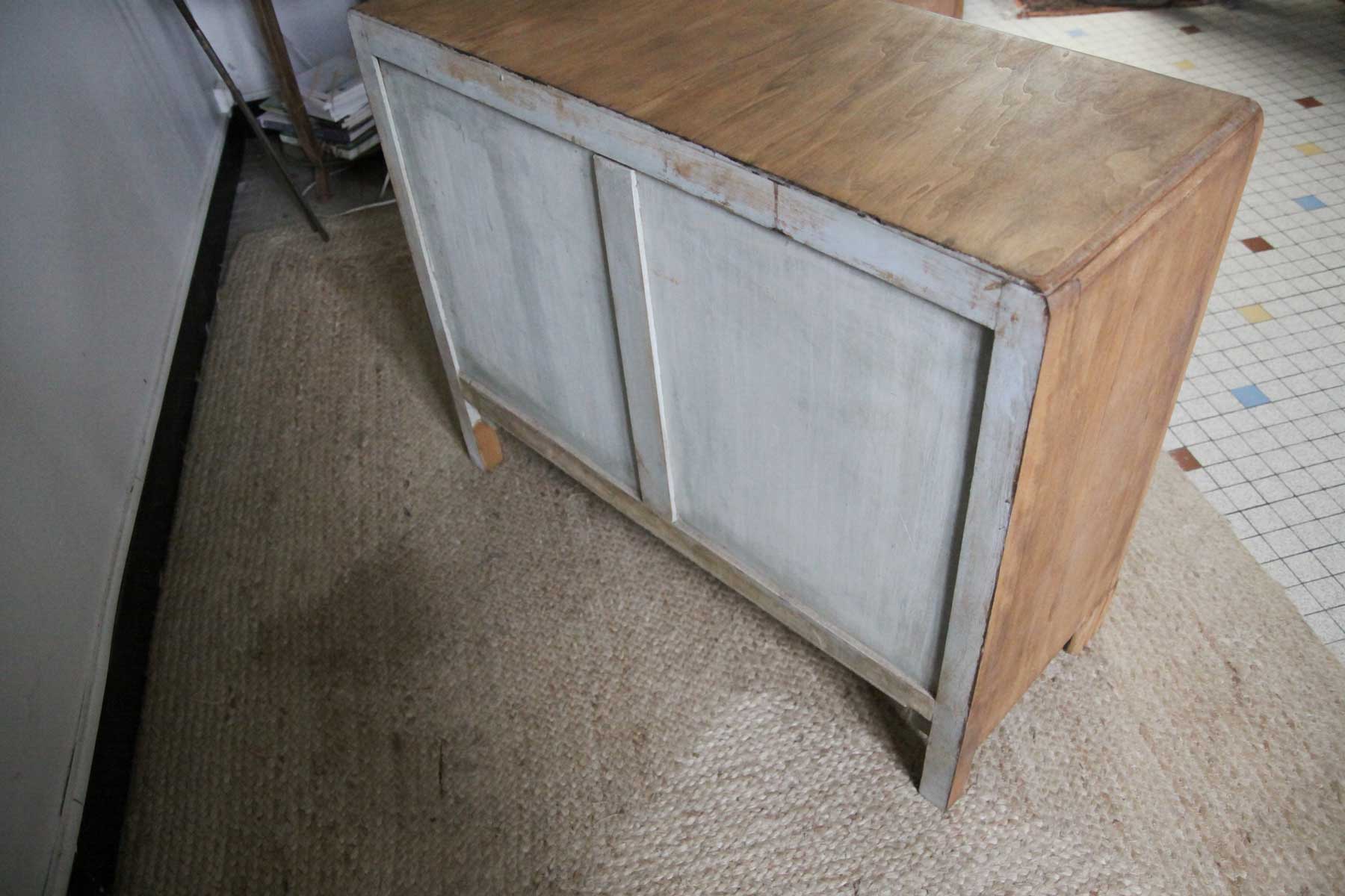 Commode art déco en bois