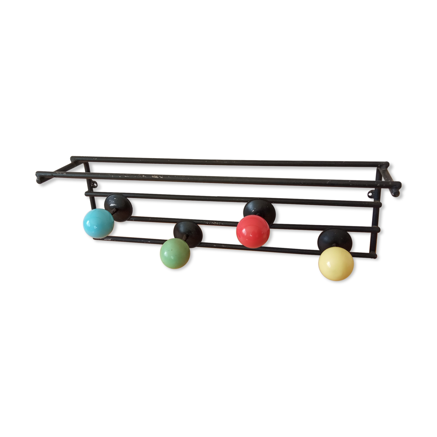 Coat rack with balls 50s