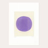 Collection of abstract paintings on paper signed eawy.