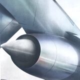 Original lithograph by Peter Klasen, Aerodrome, 1978