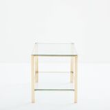 Bronze side table JT Lepelletier for Broncz circa 1960