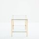 Bronze side table JT Lepelletier for Broncz circa 1960
