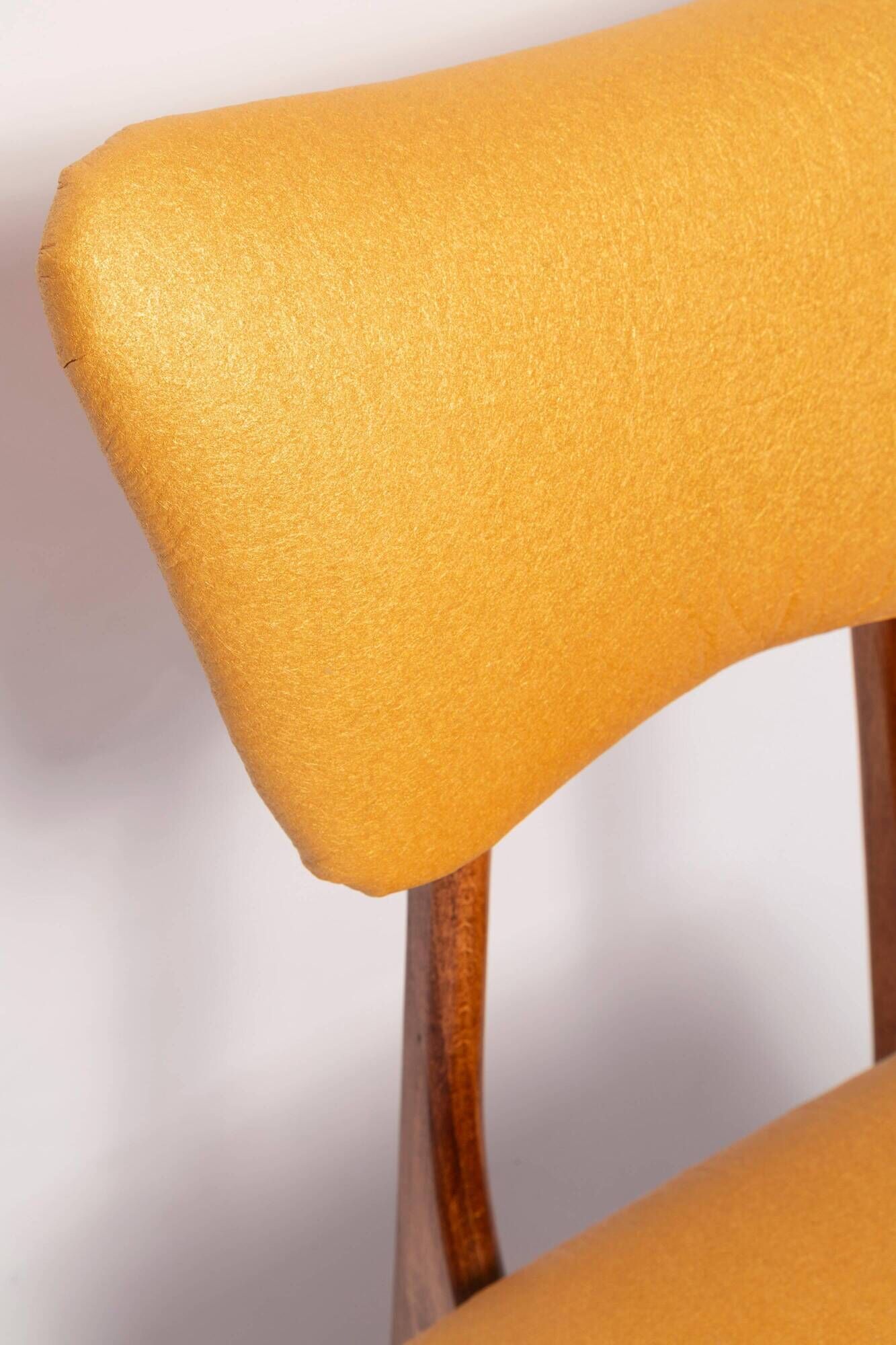 Mid-Century Butterfly Dining Chair, Vegan Pineapple Leather, Europe, 1960s