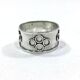 Silver towel ring