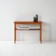 Vintage Scandinavian coffee table 1950s in beech and teak