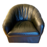 Black armchair