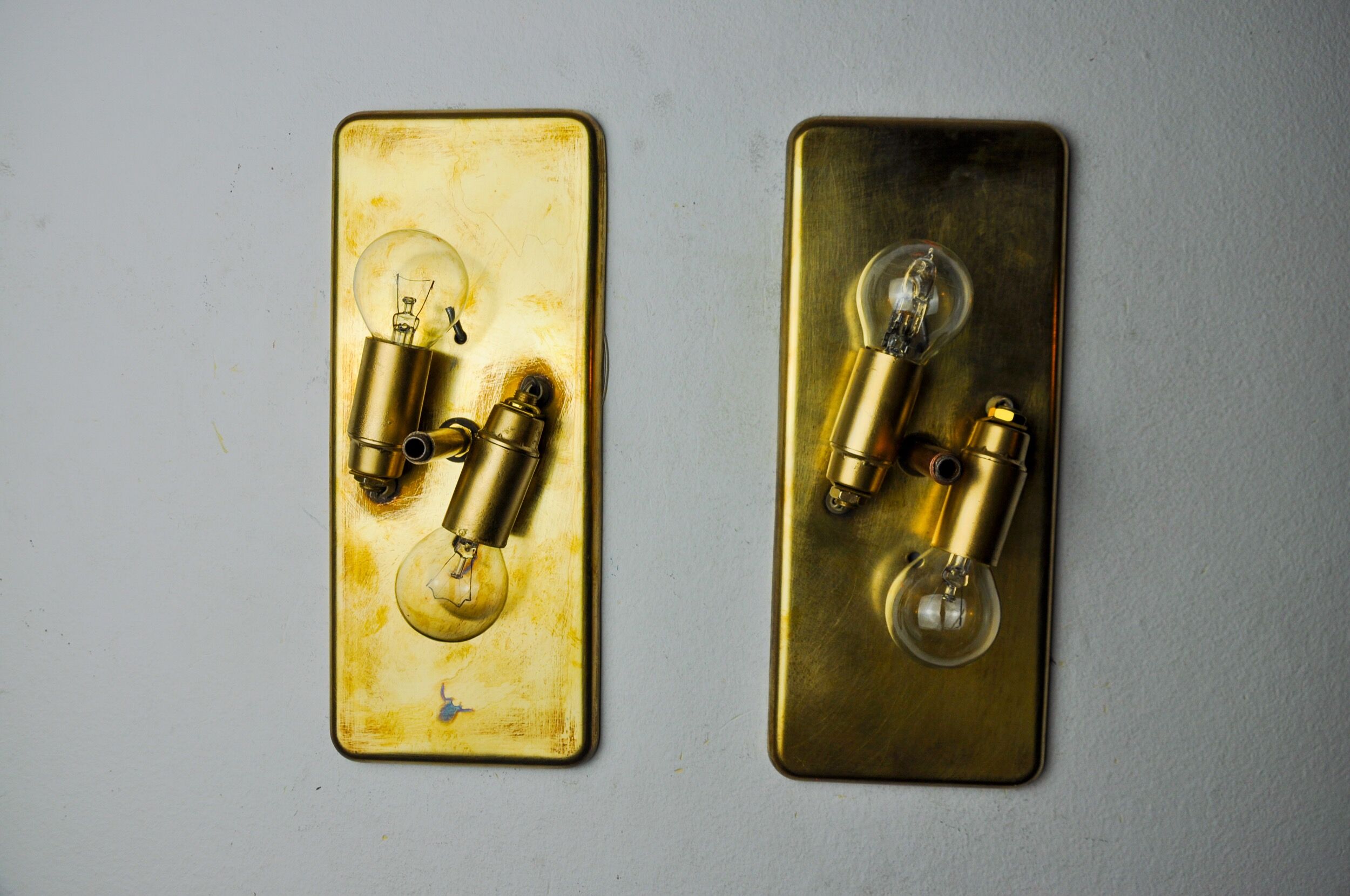 Pair of Palwa sconces by Ernest Palm, 1960, Spain