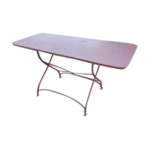 Table pliante de jardin