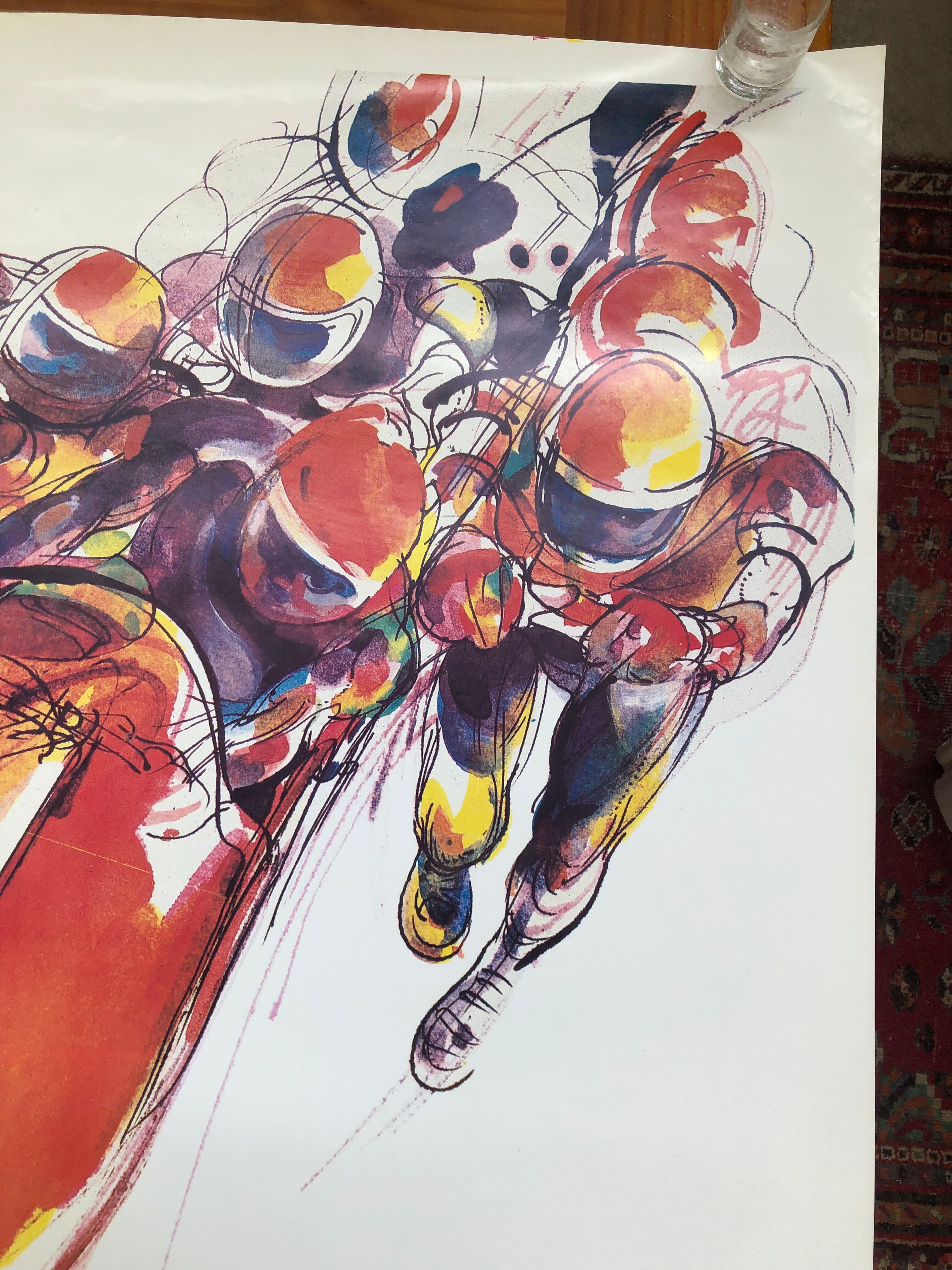 original poster jo Sarajevo 84 bobsled