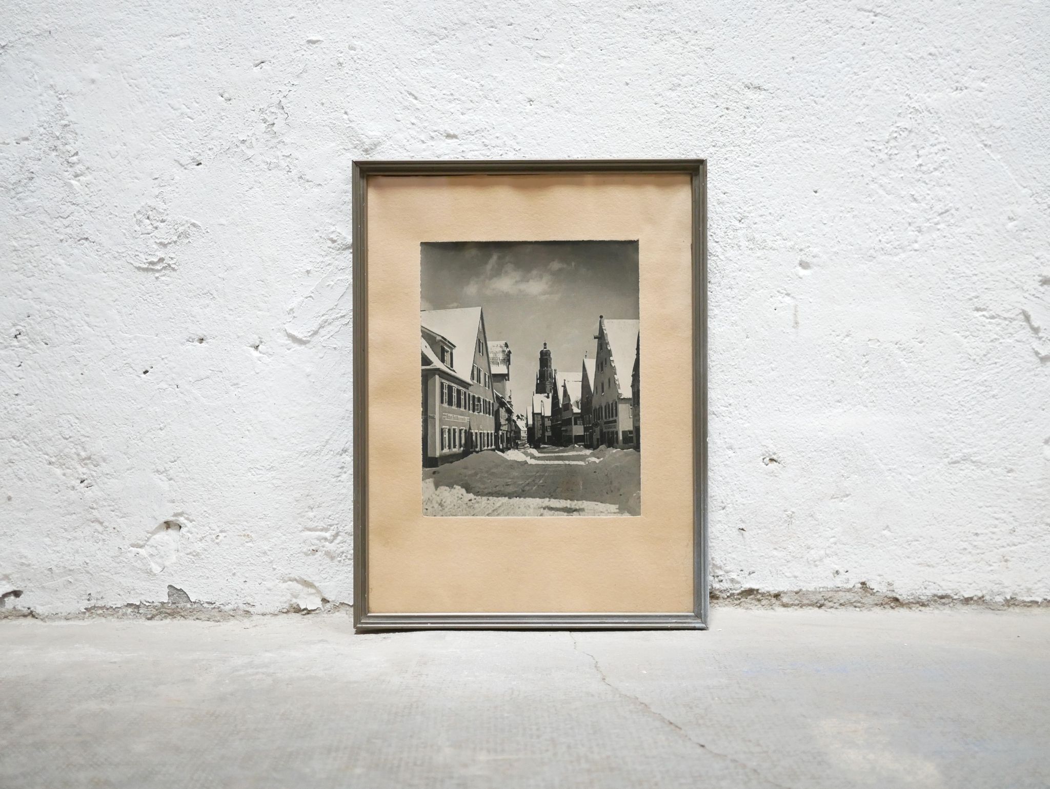 Photographie vintage en noir et blanc