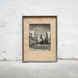 Vintage black and white photography