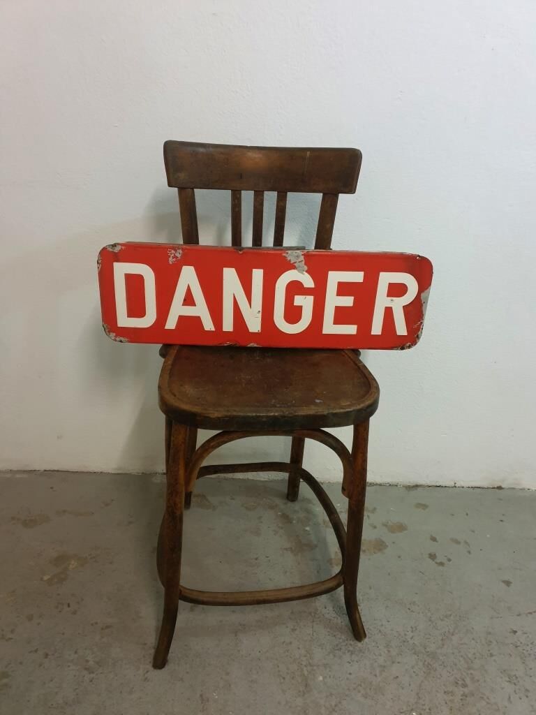 Danger placard