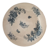 Plat rond terre de fer Onnaing