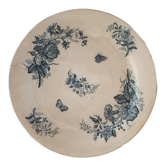 Round iron earth dish Onnaing