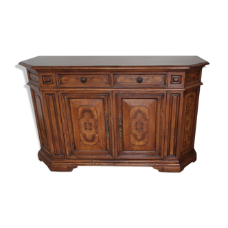 2-door walnut buffet Tonges