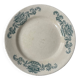 Assiette plate Longchamp Lutèce