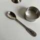 Set coquetier inox vintage