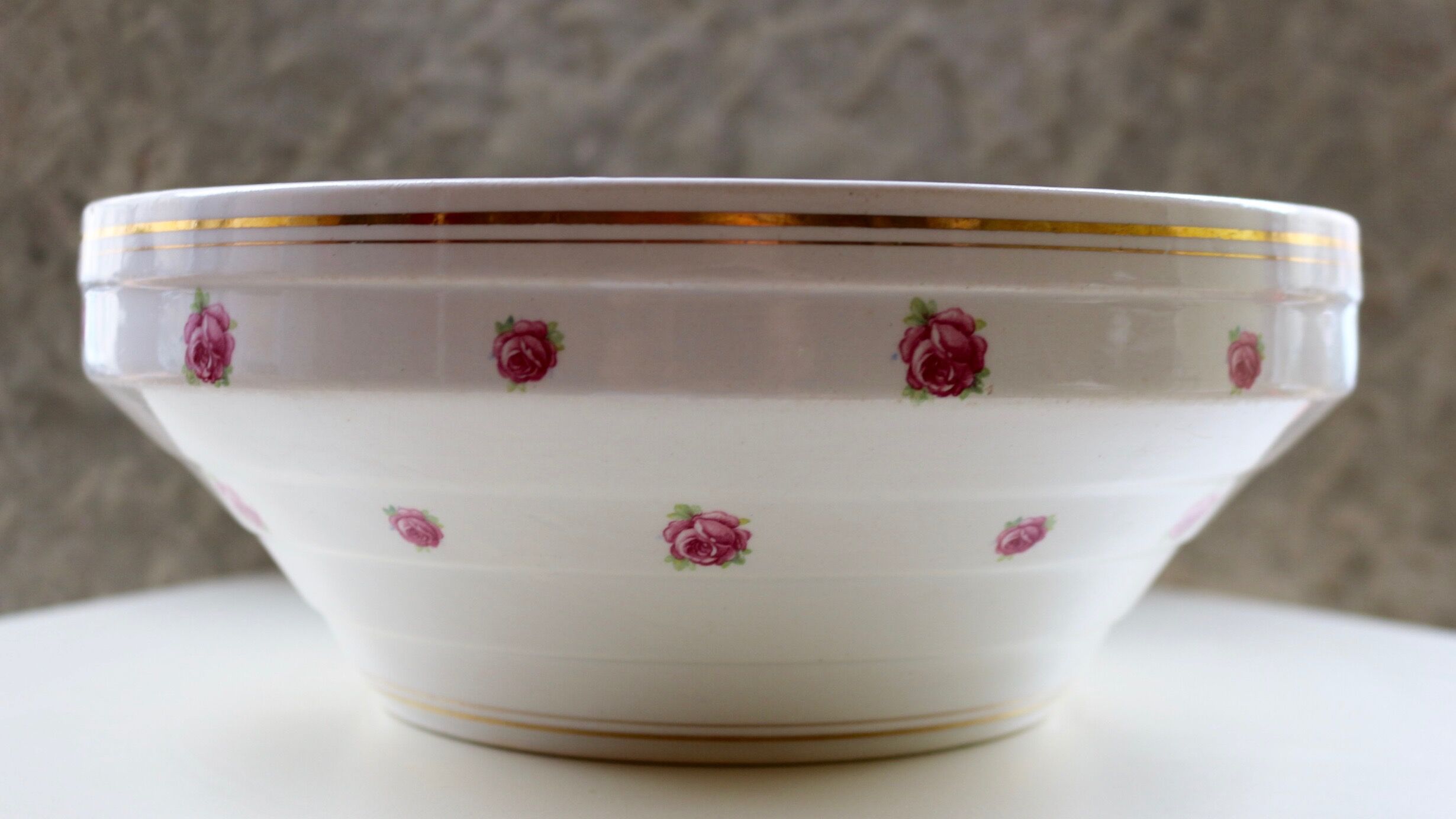 Salad bowl roses St Amand