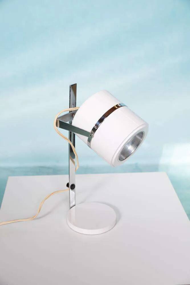 Lampe de bureau vintage minimaliste, spot de bureau années 70