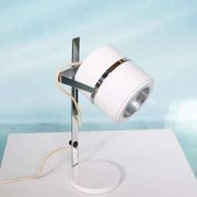 Vintage minimalist desk lamp, 1970s desk spotlight.