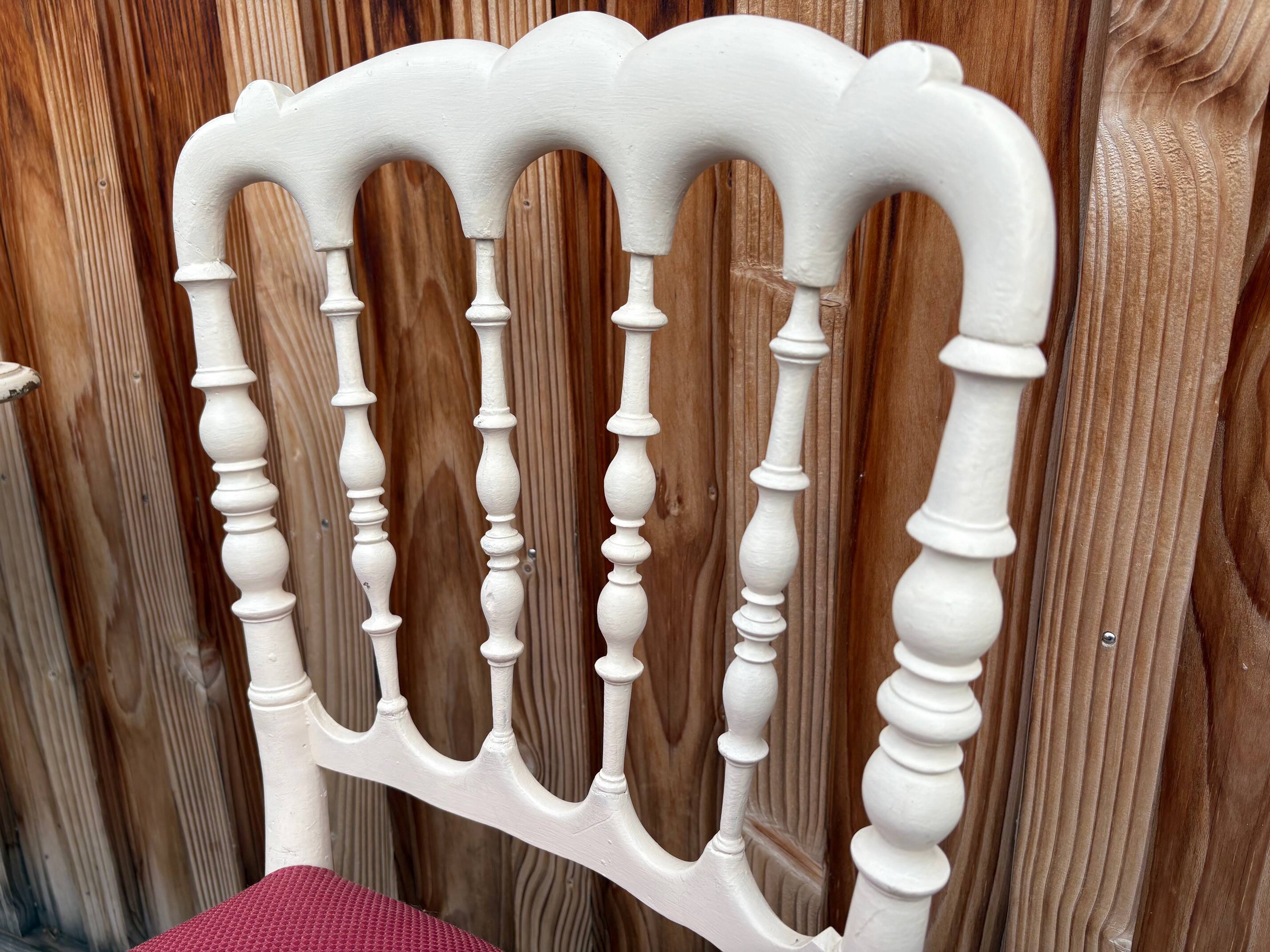 Antique dressing table with Napoleon III style chair