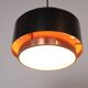 Saturn Pendant in Copper by Jo Hammerborg for Fog & Mørup, 1960s