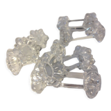 6 doors vintage glass knives