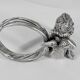Set of 10 Silver-Plated Cherub Napkin Rings, Vintage Table Décor Putti Figurine