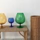 Vintage umbrella holder in wicker rattan