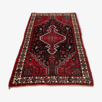 Handmade hamadan persian carpet 185x115cm