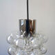 Bubble glass hanging lamp by Helena Tynell for Limburg Glashàtte, 1960s
