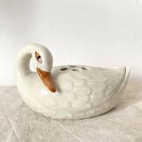 Ceramic duck spades flower