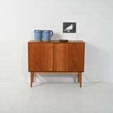 Meuble bar scandinave en teck des années 1950